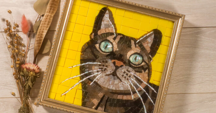 【SNS】「あなたの愛猫がモザイクタイルアートに！」プレゼントキャンペーン開催決定！