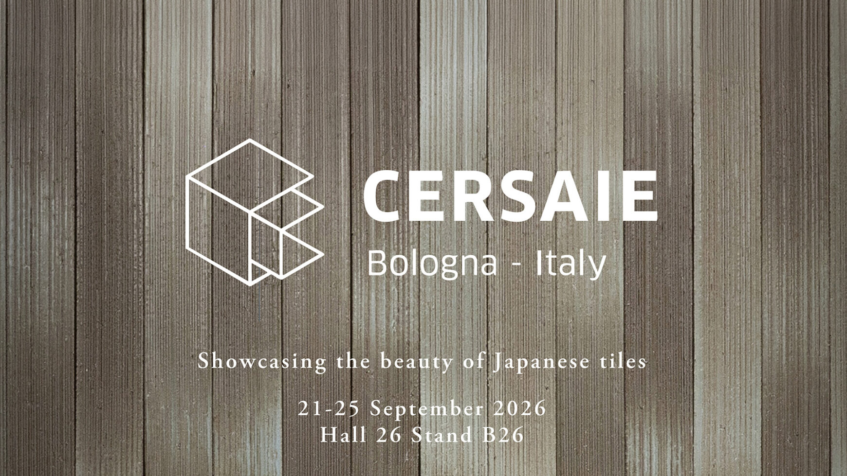 【出展情報】Cersaie 2026（チェルサイエ）に出展します